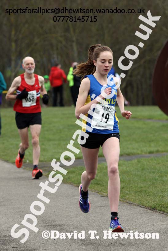 Senior womens North Eastern Counties AA Road Relay Champs., Hetton Lyons Country Park, Hetton-le-hole, County Durham